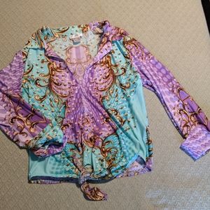 Venus 3/4 length sleeves blouse